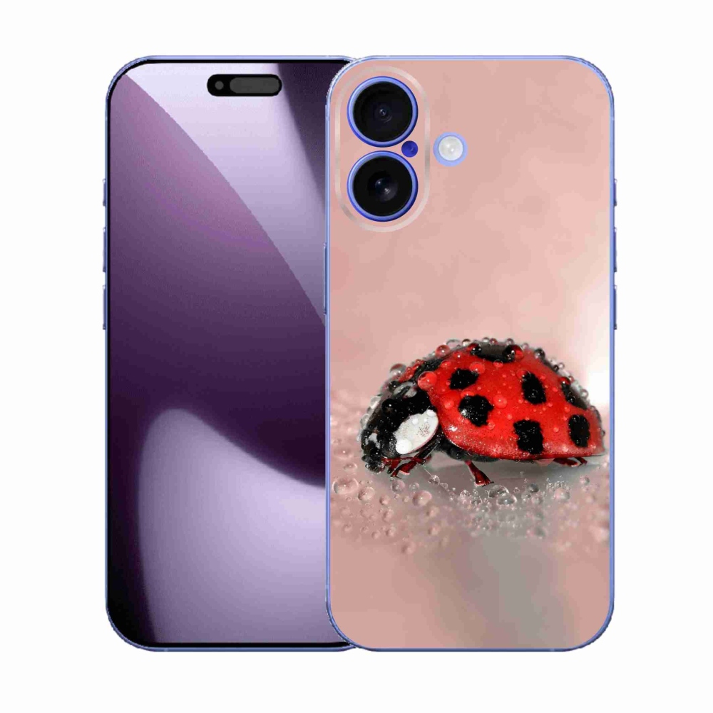 Zselés borítás mmCase iPhone 17 készülékhez - katicabogár