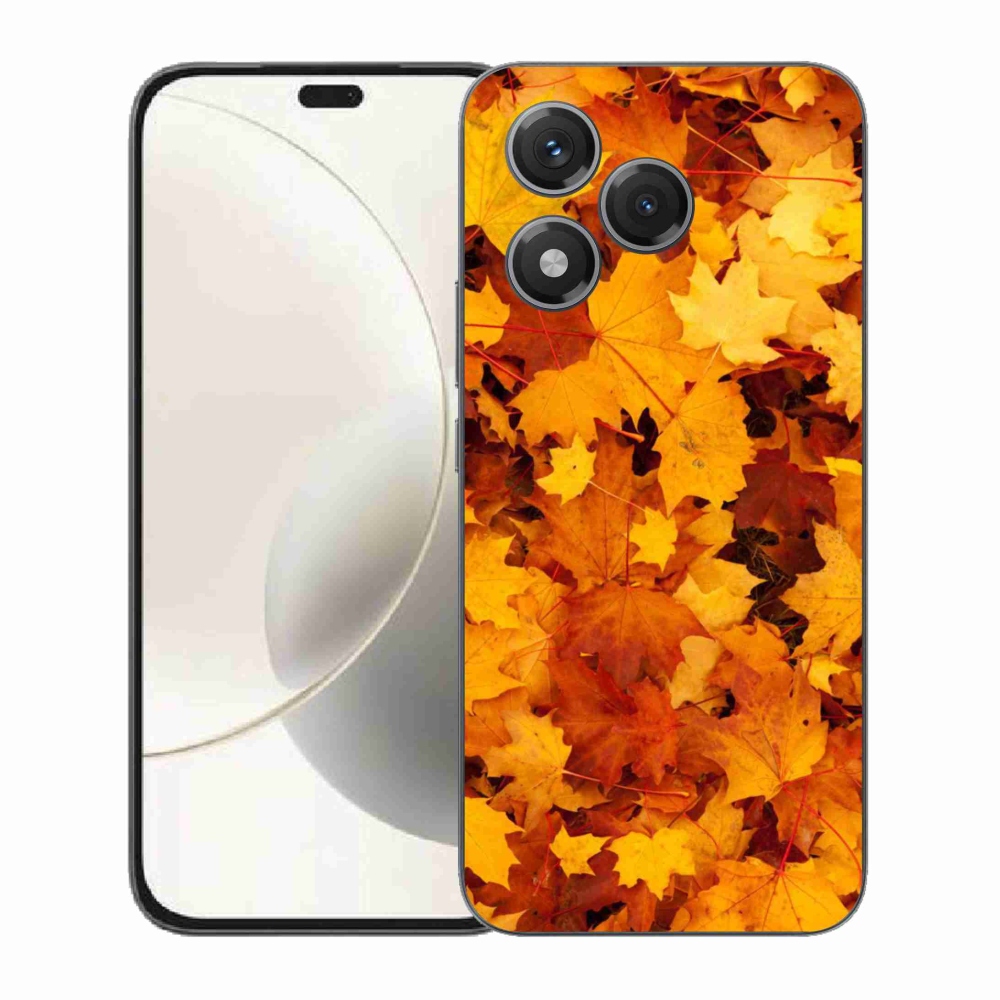 Zselés borítás mmCase a Honor 400 Lite-hoz - juharlevelek