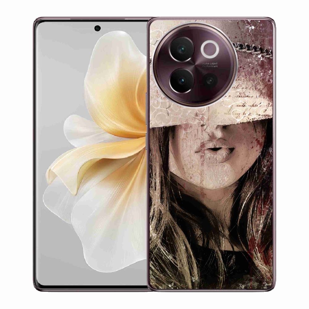 Gél borítás mmCase a Vivo V40 Lite 5G-n - lány