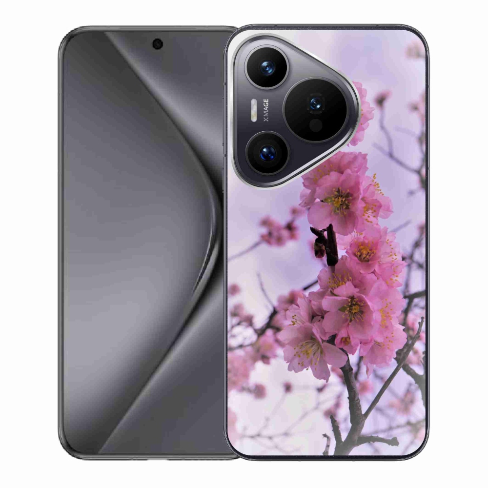 Zselés borító mmCase a Huawei Pura 70 - virágokhoz 7