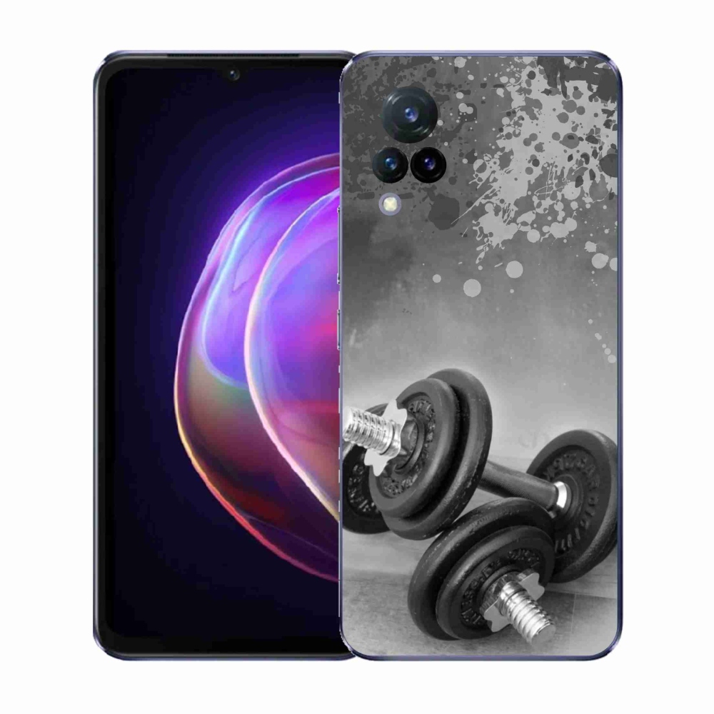 Gél borítás mmCase a Vivo V21 4G/5G készülékhez - súlyzók 1