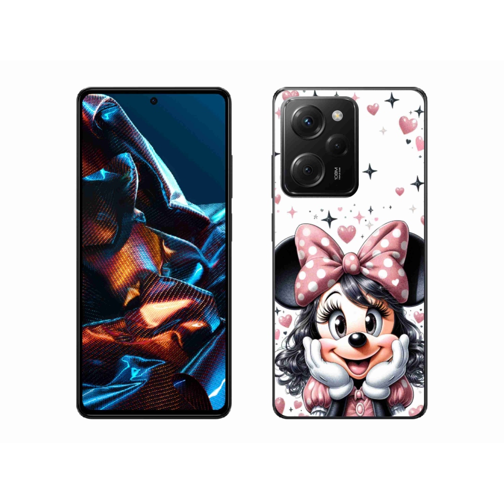Gél borítás mmCase a Xiaomi Poco X5 Pro 5G számára - minnie