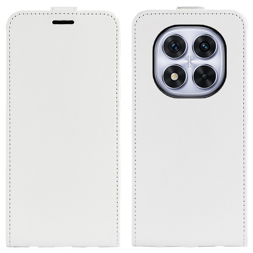 Függőleges könyvtáska Xiaomi Redmi Note 14 Pro 5G/Poco X7 5G - fehér