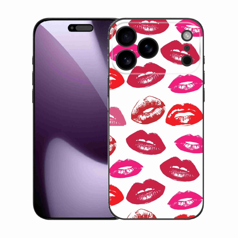 Zselés borítás mmCase iPhone 17 Pro Max készülékhez - ajkak