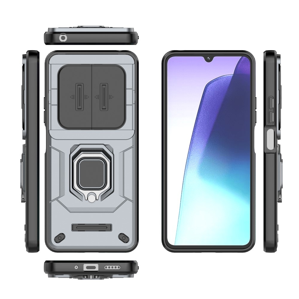 Lencseálló borítás Xiaomi Redmi 14C/Poco C75-hez - szürke