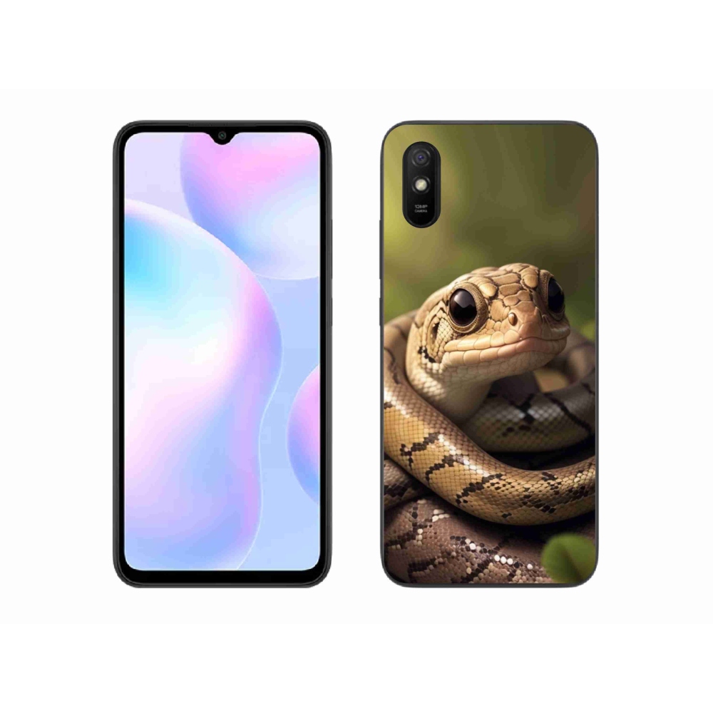 Gél borítás mmCase a Xiaomi Redmi 9AT-hoz - kígyó 1