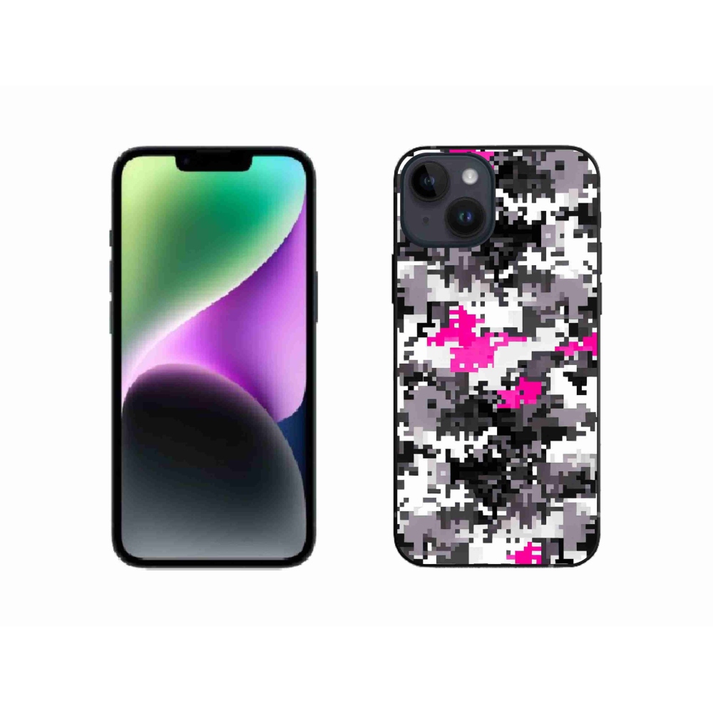 Zselés borítás mmCase iPhone 14 készülékhez - terepszínű minta 4