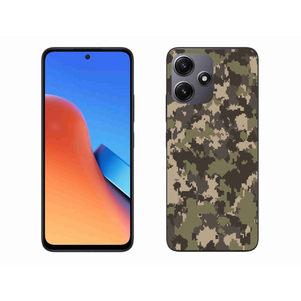 Gél borítás mmCase a Xiaomi Redmi 12 5G számára - álcázó minta 12