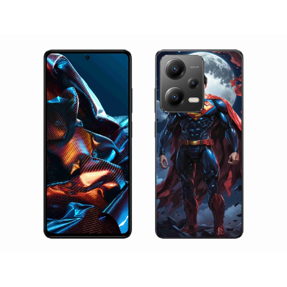 Gél borítás mmCase a Xiaomi Redmi Note 12 Pro 5G számára - superman