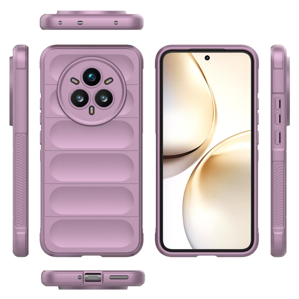 Rugg tartós zselés tok a Realme 14 Pro+ 5G készülékhez - világos lila