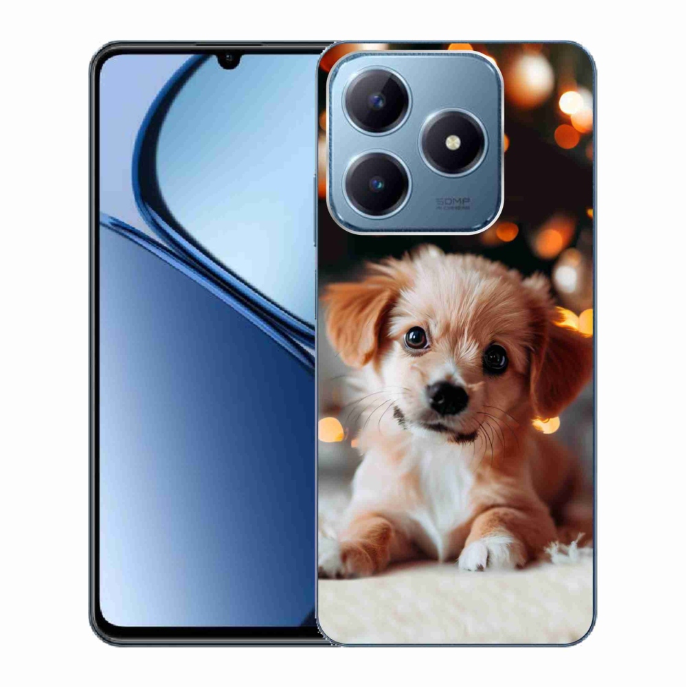 Gél borítás mmCase a Realme C63 készülékhez - kölyökkutyakék