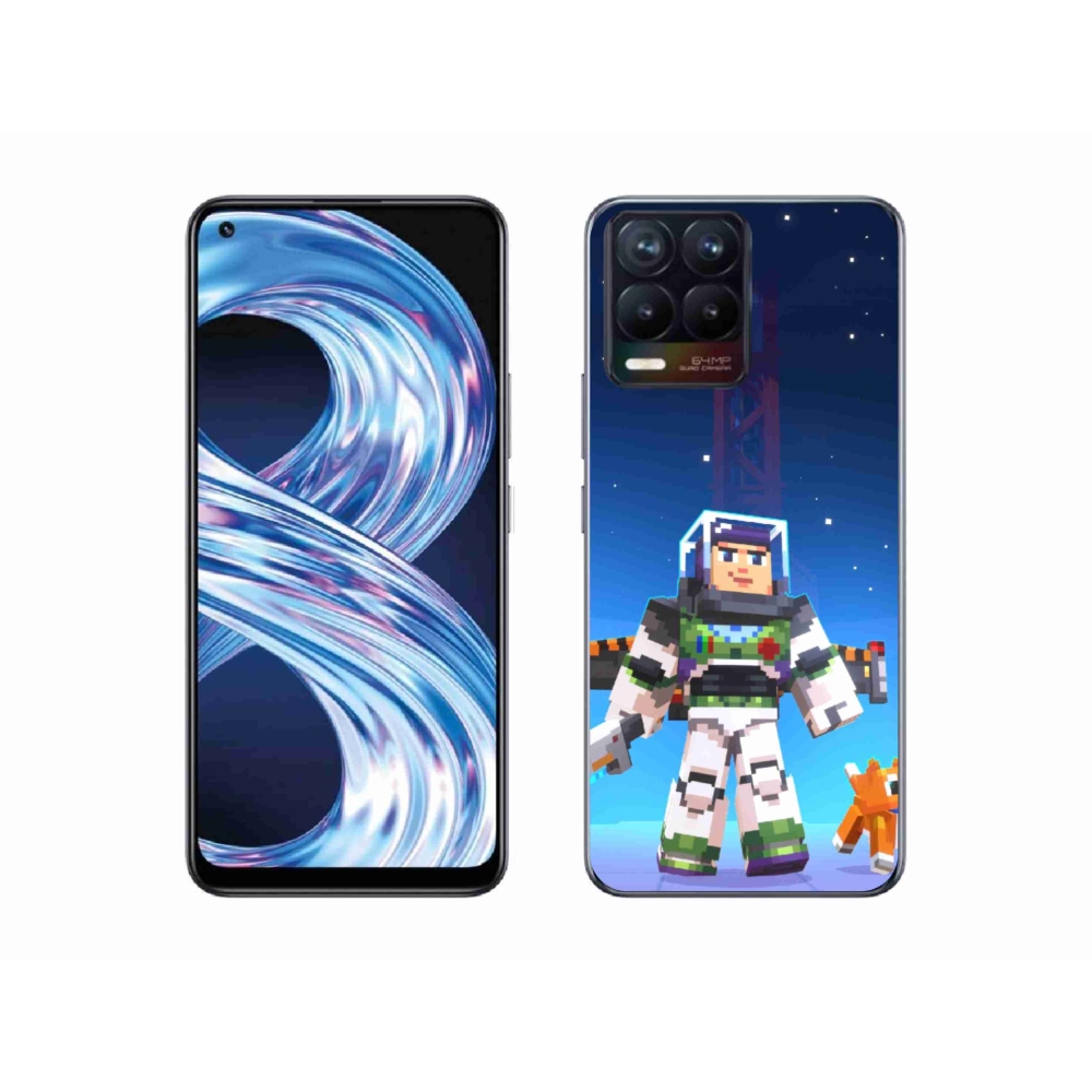Gél borítás mmCase a Realme 8 Pro-n - minecraft 2