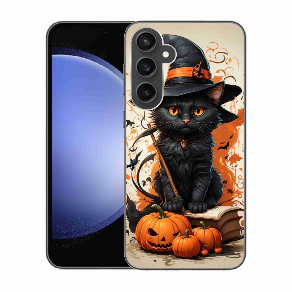 Zselés borítás mmCase Samsung Galaxy S23 FE készülékhez - macskavarázsló