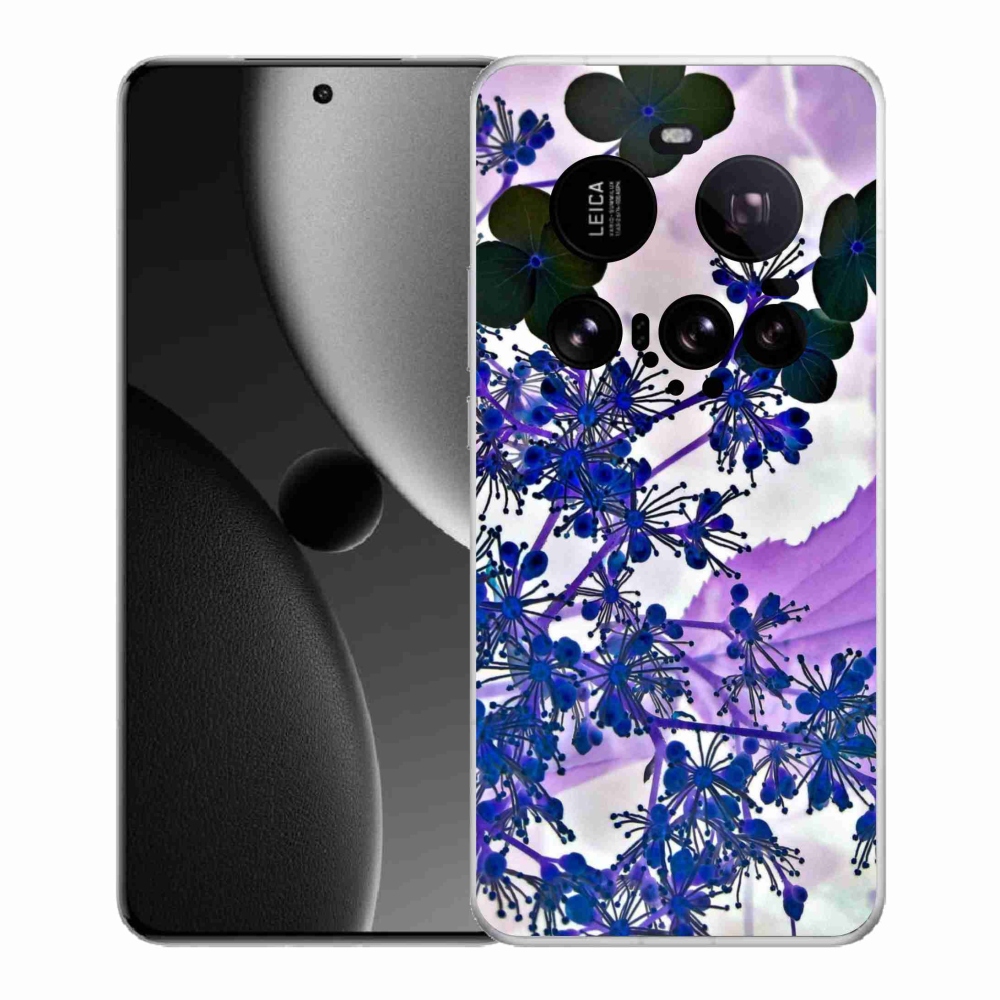 Gél borító mmCase a Xiaomi 15 Ultra számára - hortenzia virág