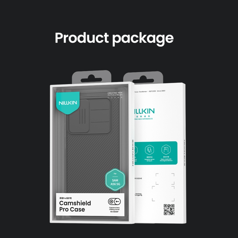 Nillkin CamShield PRO hátlap Samsung Galaxy A56 5G fekete