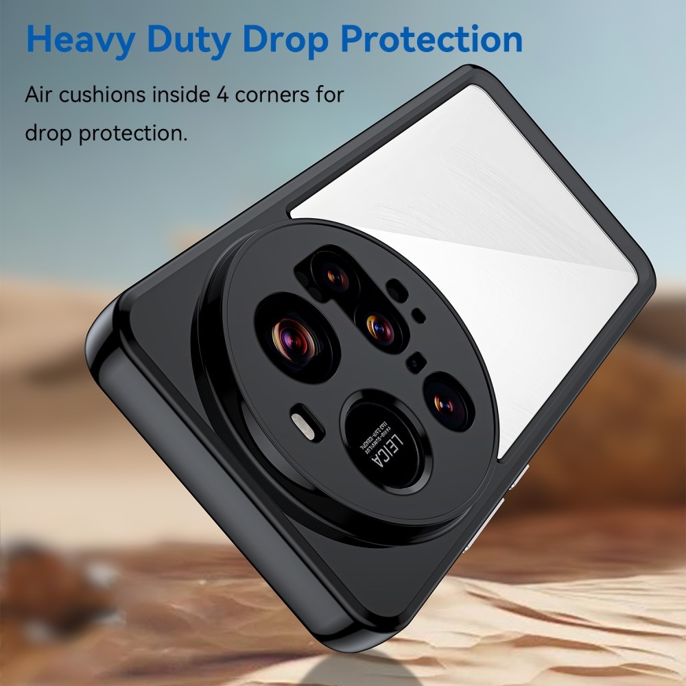 Gél tok fix hátlappal Xiaomi 15 Ultra - fekete