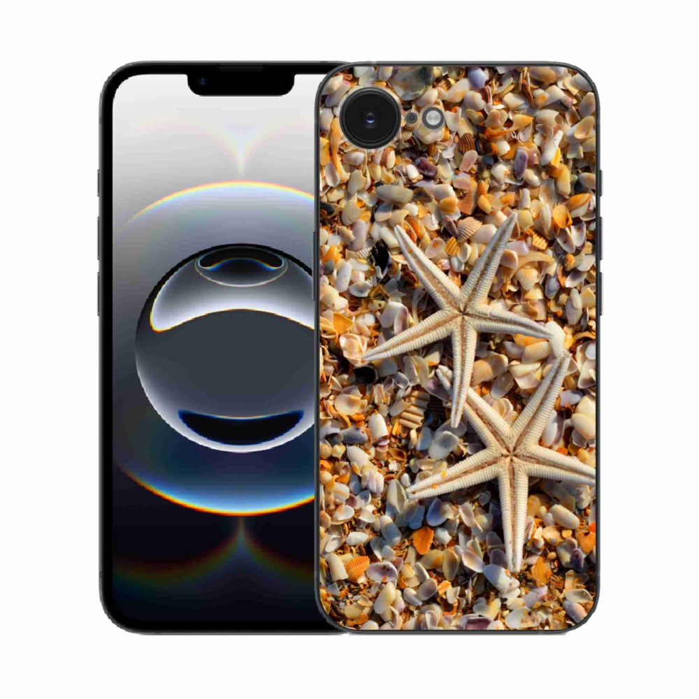 Zselés borítás mmCase iPhone 16e készülékhez - tengeri csillag