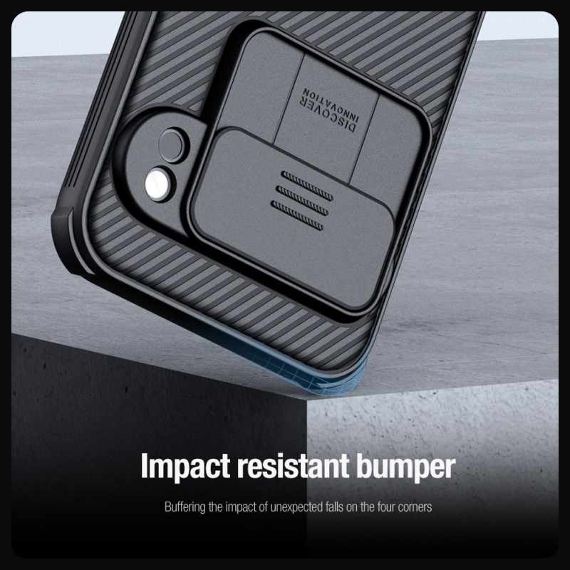 Nillkin CamShield PRO hátlap a Google Pixel 9 Pro XL számára Fekete