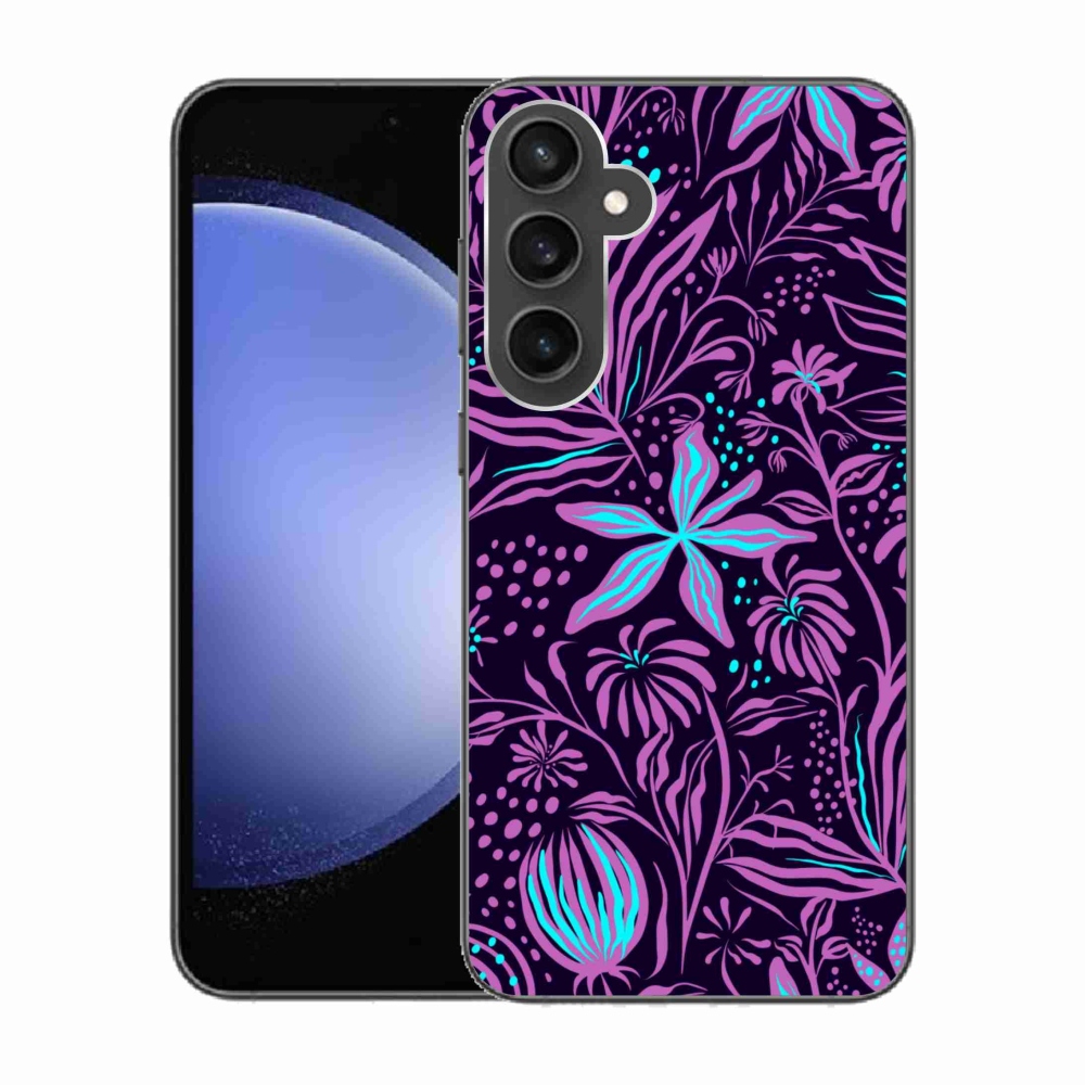 Zselés borítás mmCase Samsung Galaxy S23 FE - virágok 2