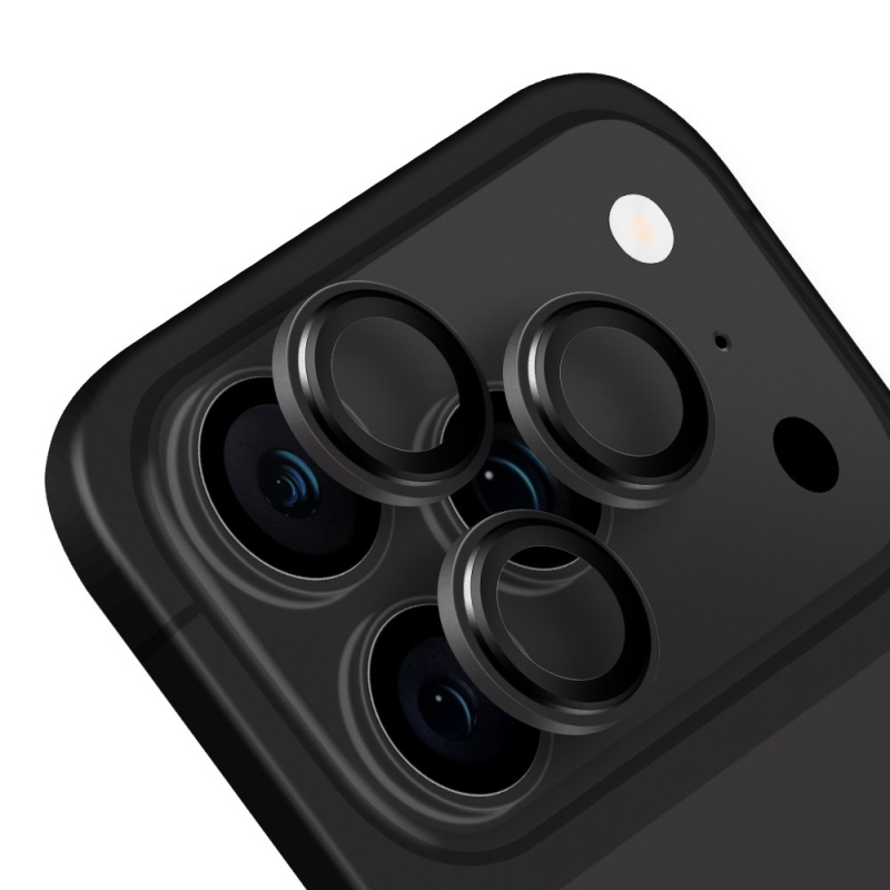 TOK:ME Lencsevédő az Apple iPhone 18 Pro/18 Pro Max készülékekhez – fekete