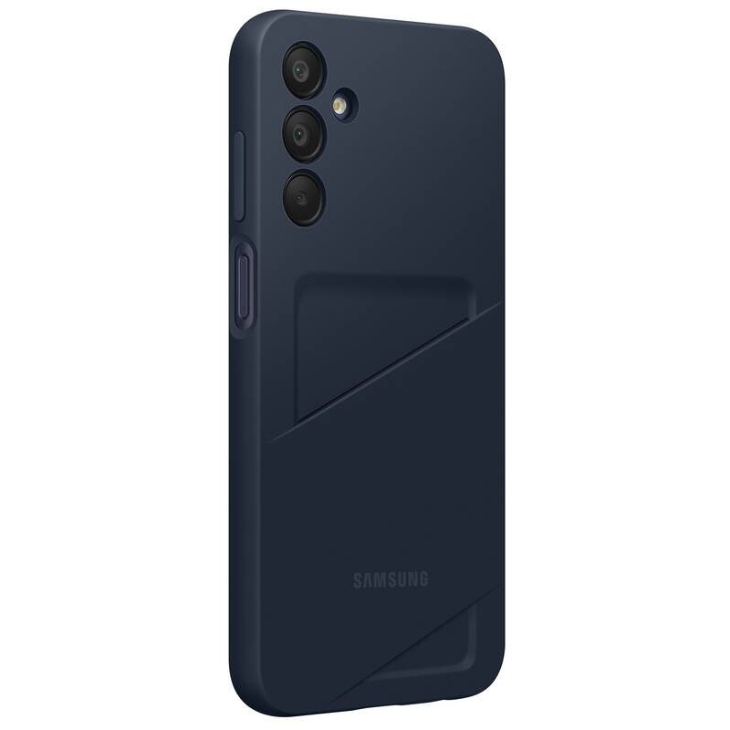 EF-OA156TBE Samsung kártya foglalat fedele a Galaxy A15 4G/5G kék fekete színhez