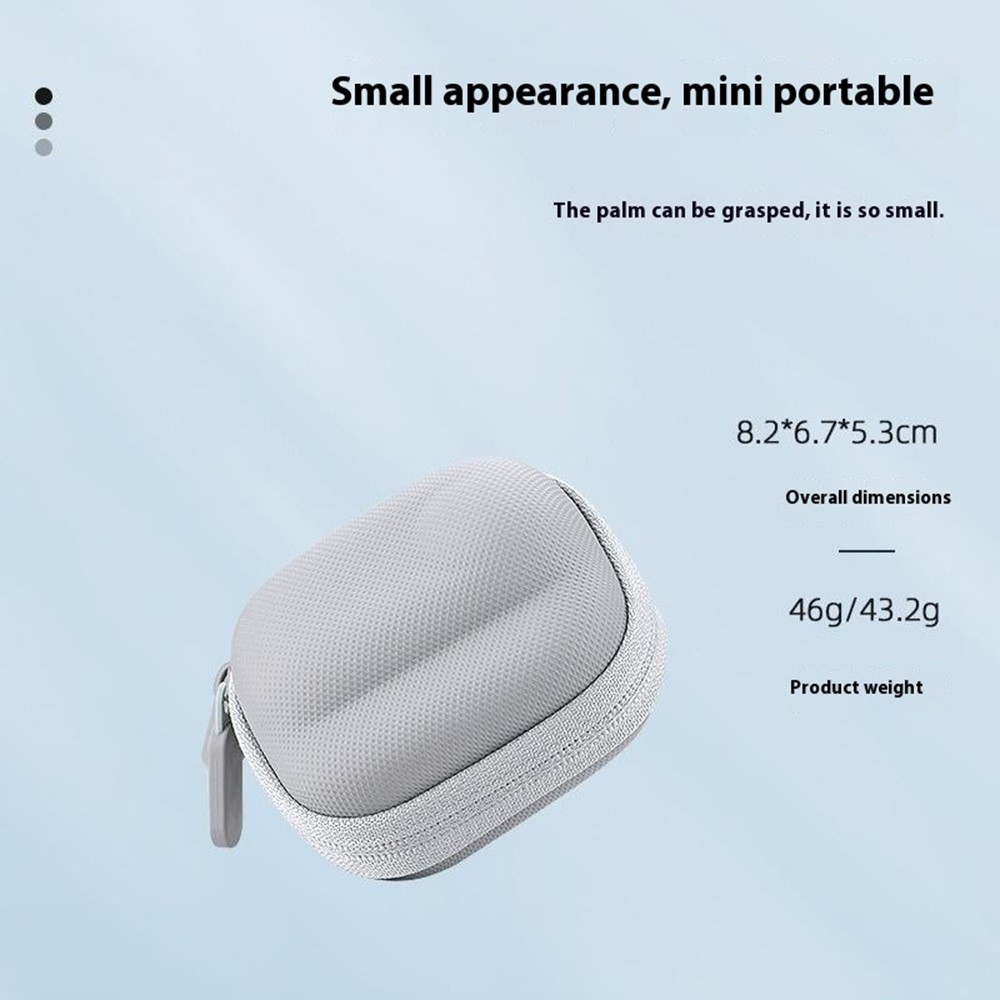 BRDRC védőtok karabinerrel Insta360 GO 3S / GO 3 kamerához - fekete