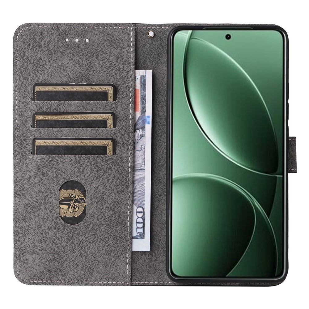 RFID könyvtáska a Xiaomi Poco F7 Pro 5G/Poco F7 Ultra 5G készülékhez - zöld