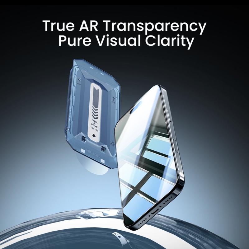 Nillkin edzett üveg 0.2mm H+ PRO 2.5D Apple iPhone 17 Pro készülékhez (applikátorral)