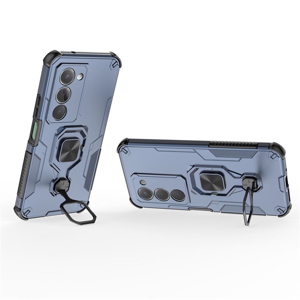 Gyűrűálló borítás a Xiaomi Redmi 15 5G (169mm) készülékhez - kék