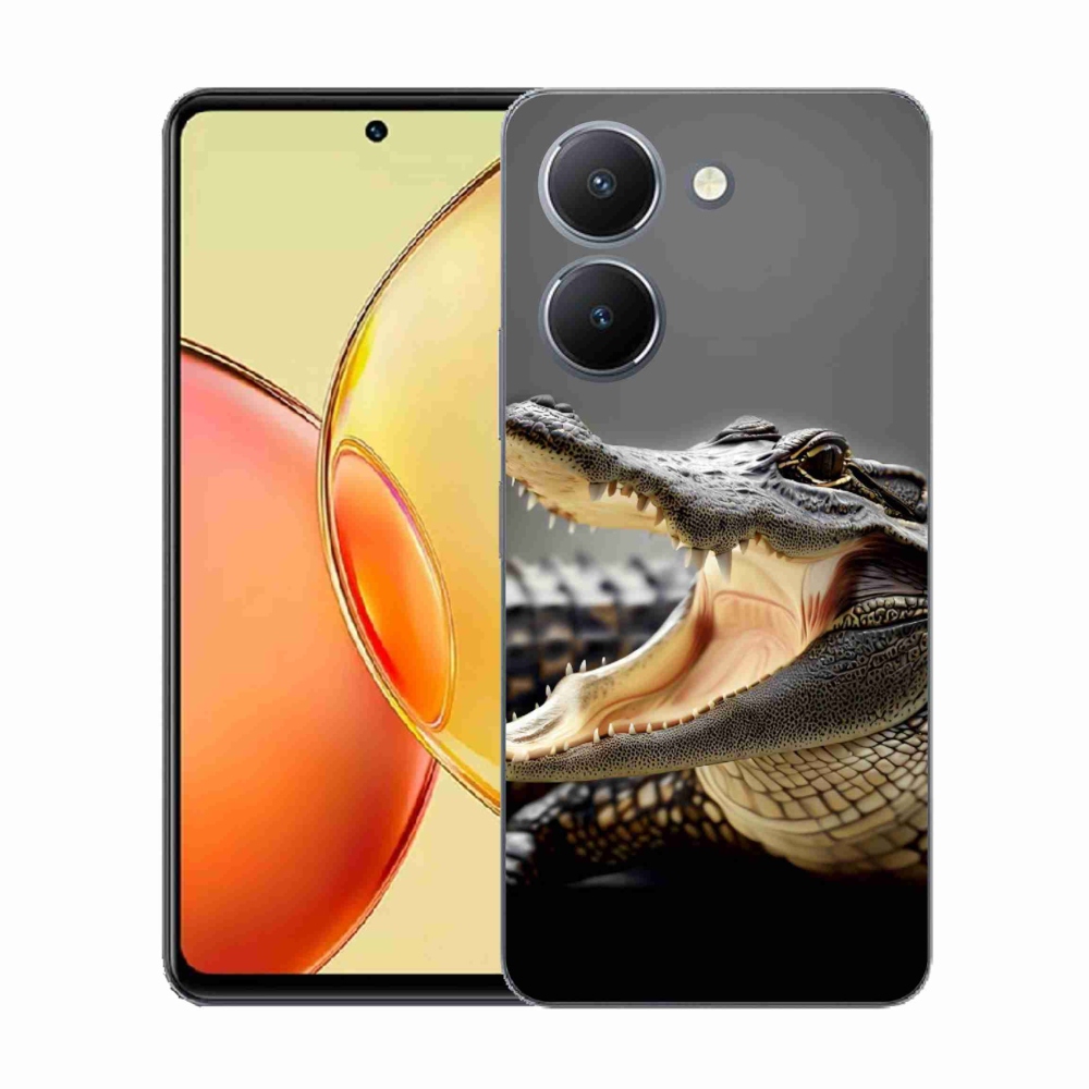 Gél borító mmCase a Vivo Y36-hoz - krokodil