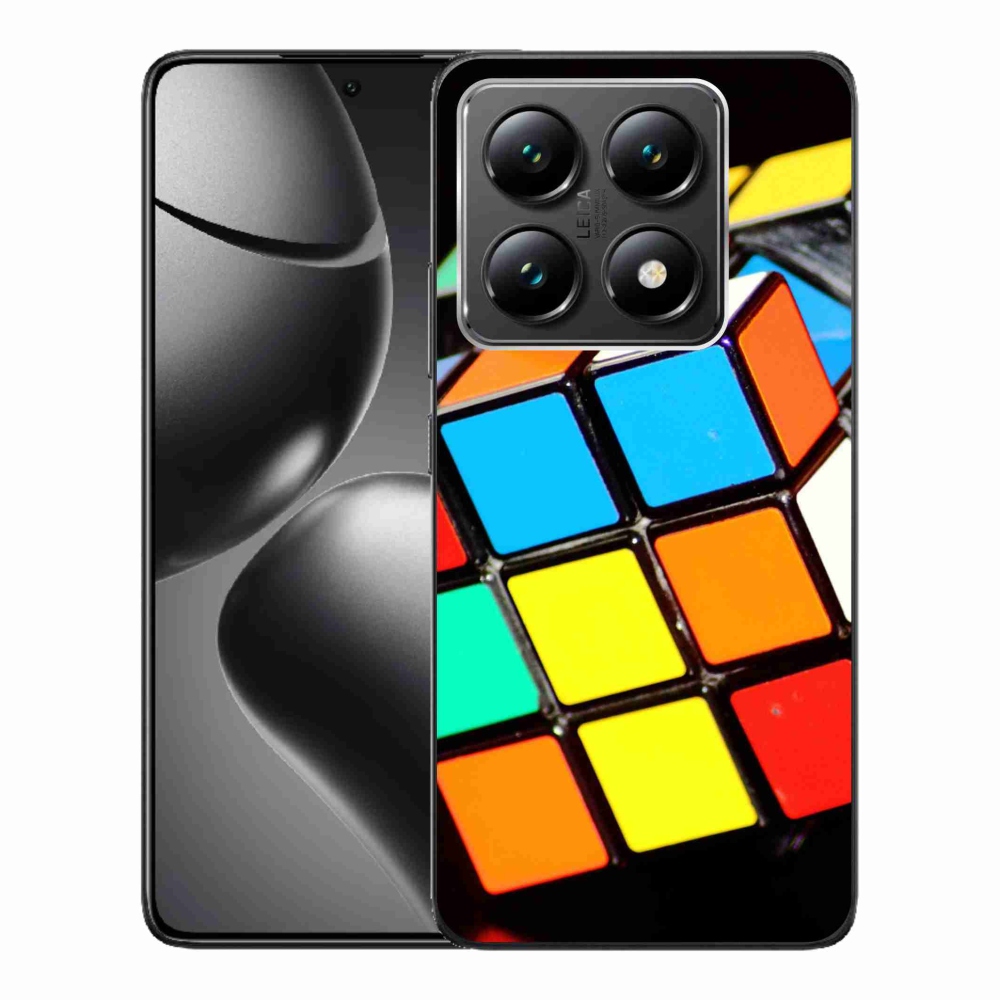 Gél tok mmCase a Xiaomi 14T-hez - Rubik-kocka
