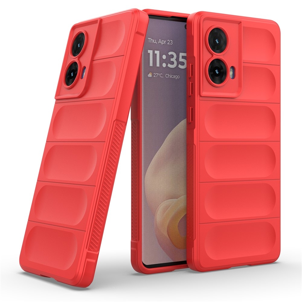 Rugg tartós zselés tok Motorola Moto G85 5G - piros