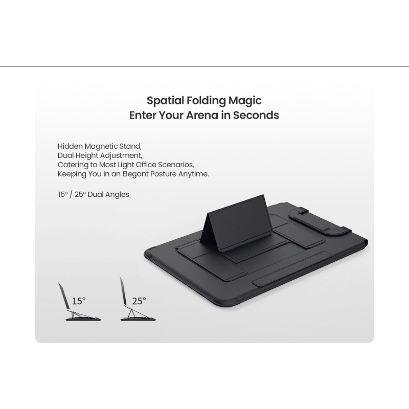 Nillkin Versatile Pro 14,2-es laptop tok, fekete