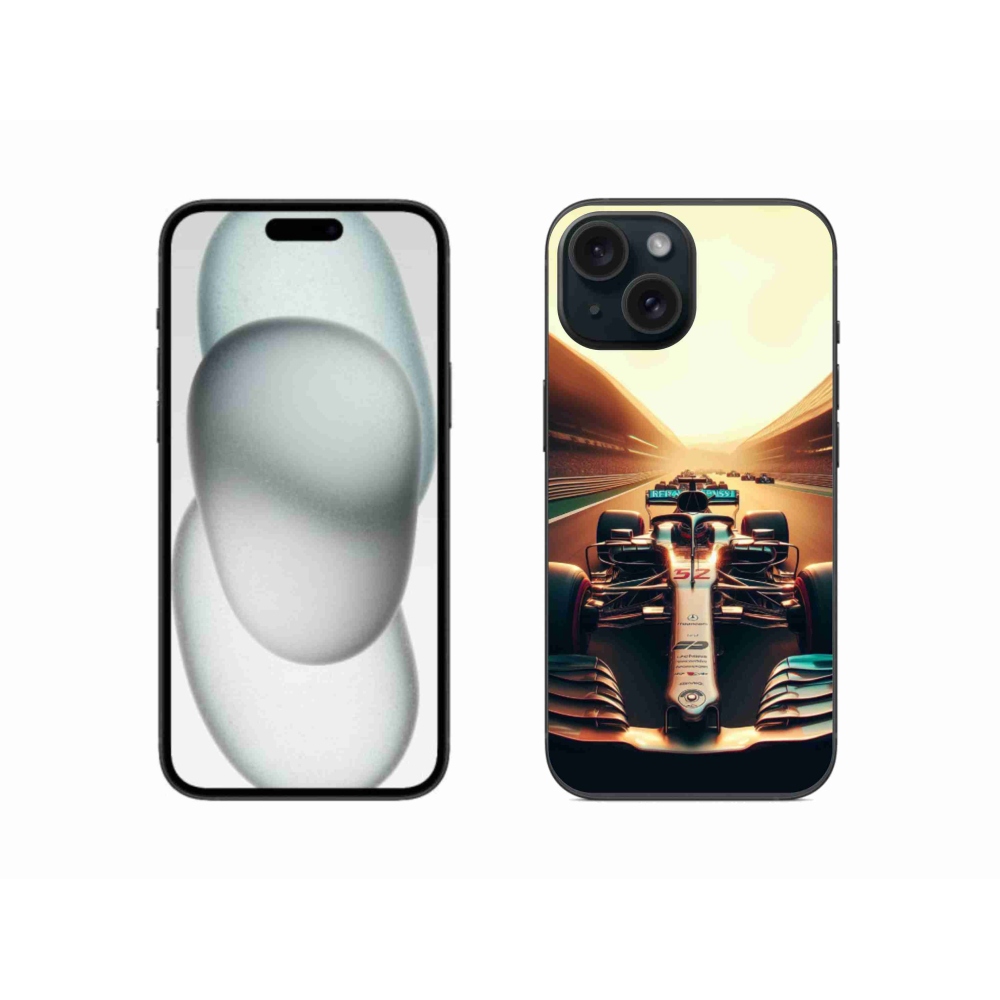 Zselés borítás mmCase iPhone 15 készülékhez - formula 1