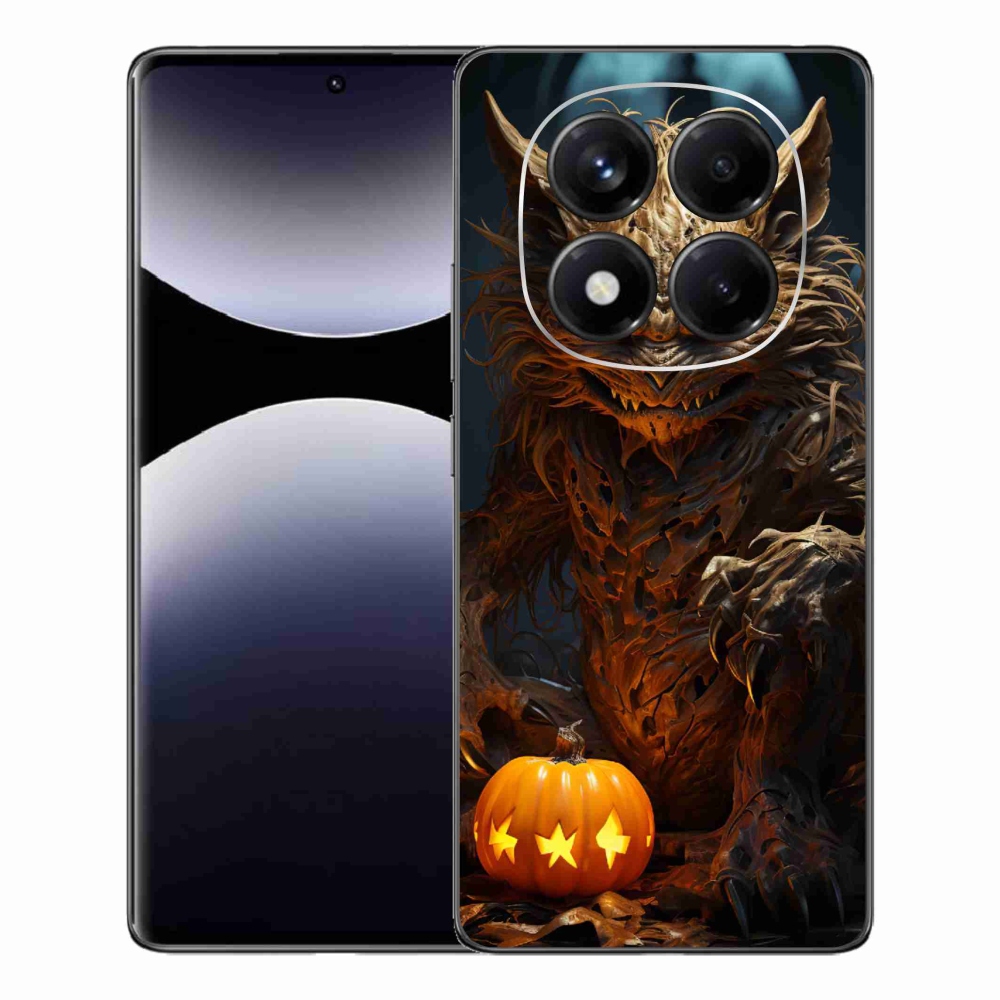 Gél borítás mmCase a Xiaomi Redmi Note 14 Pro számára - Halloween szörnyeteg