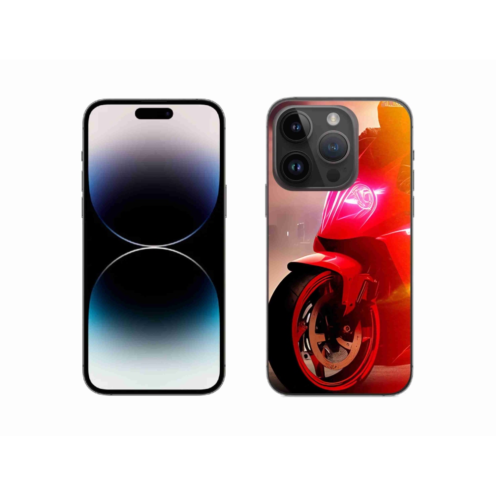 Zselés borítás mmCase iPhone 14 Pro készülékhez - motoros