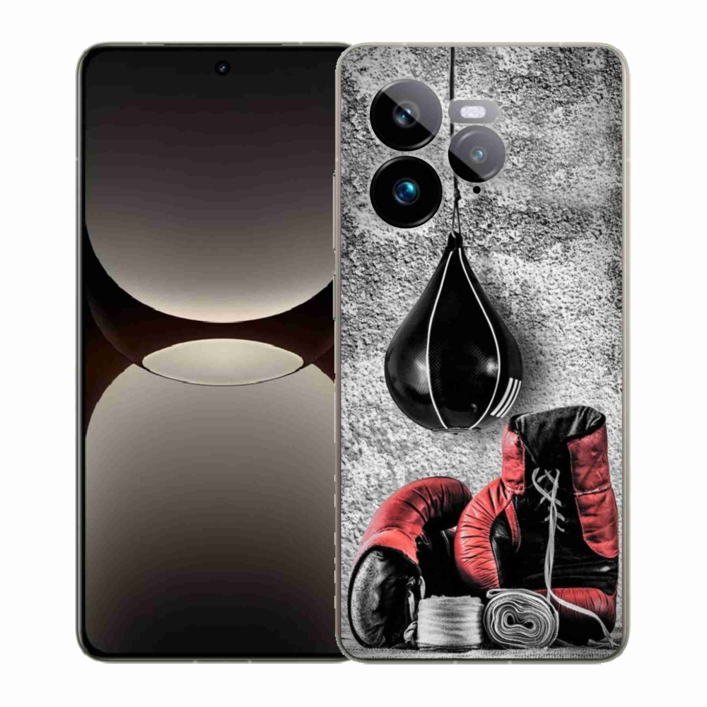 Zselés borítás mmCase a Realme GT 7 Pro 5G számára - bokszzsák és kesztyűk