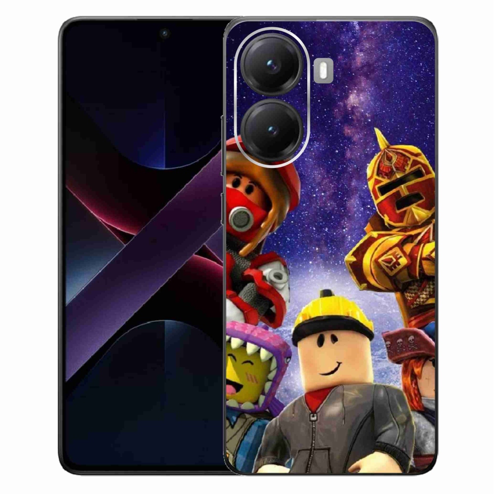 Gél borítás mmCase a Xiaomi Poco X7 Pro 5G számára - roblox 3