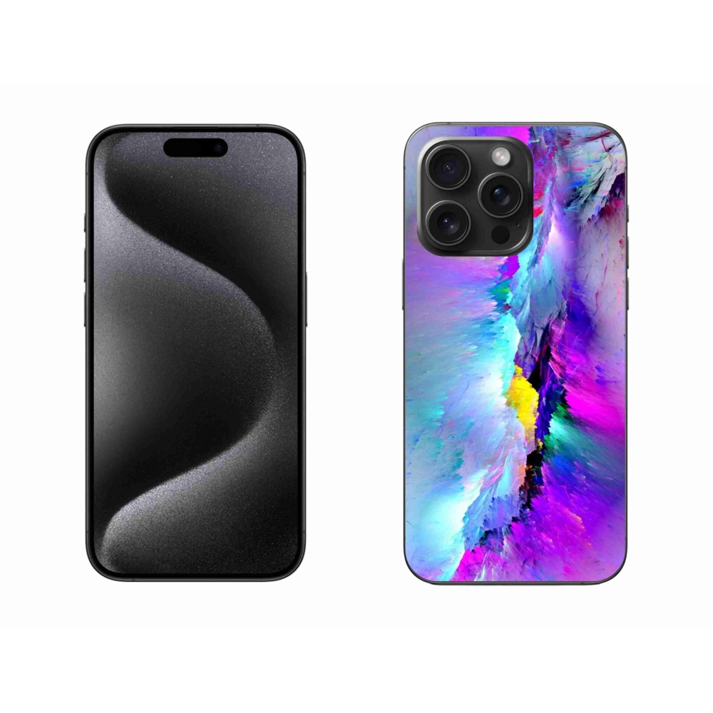 Zselés borítás mmCase iPhone 15 Pro Max készülékhez - absztrakt