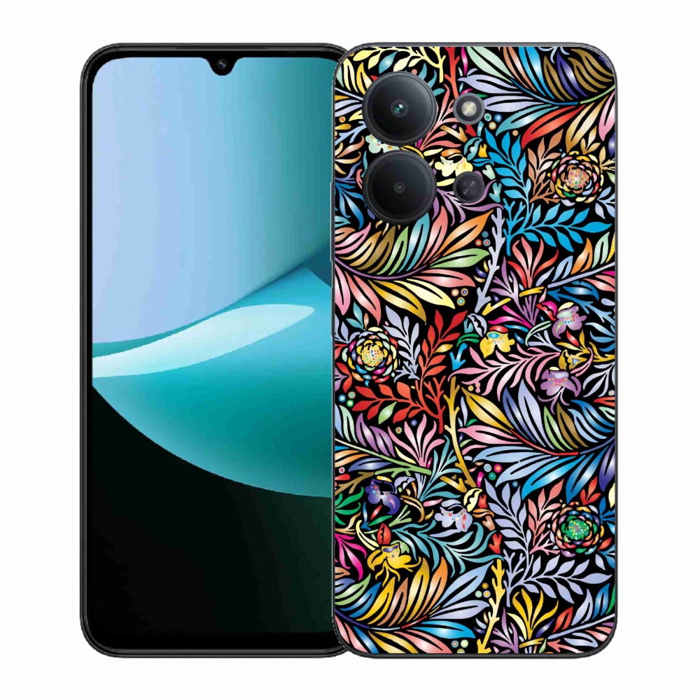 Gél borítás mmCase a Xiaomi Redmi 15C 4G (171mm)/Poco C85 4G (171mm) - virágok 5