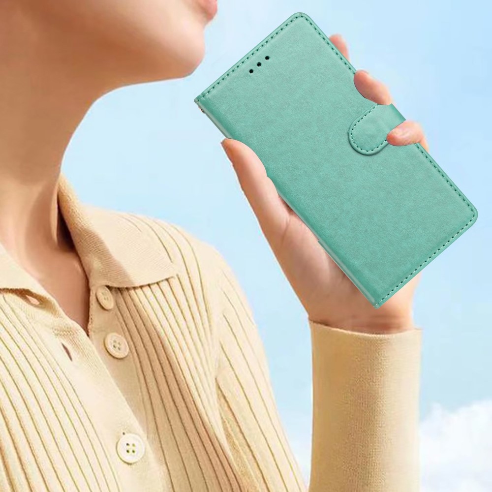 Vérrögök könyv tok Xiaomi Redmi Note 14 Pro 5G/Poco X7 5G - teal - teal
