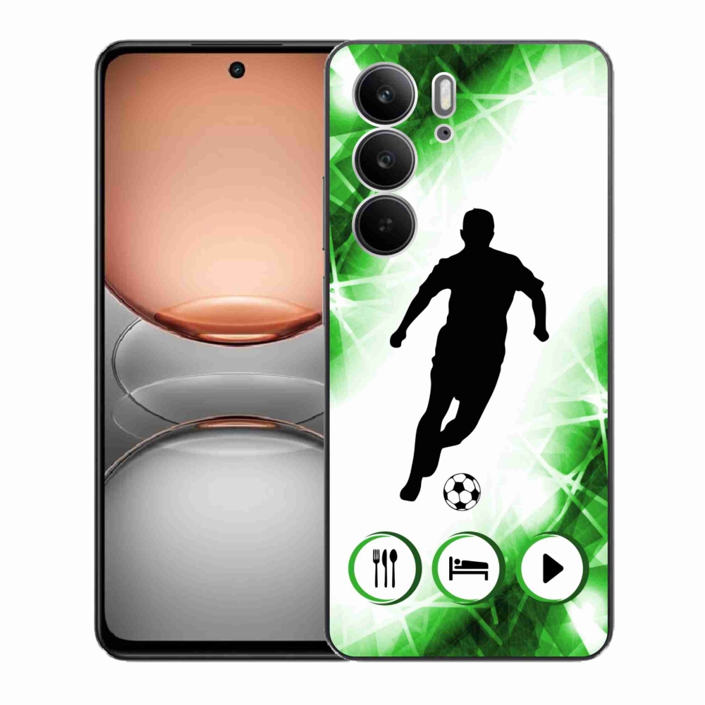 Gél borítás mmCase a Realme C75 készülékhez - focista