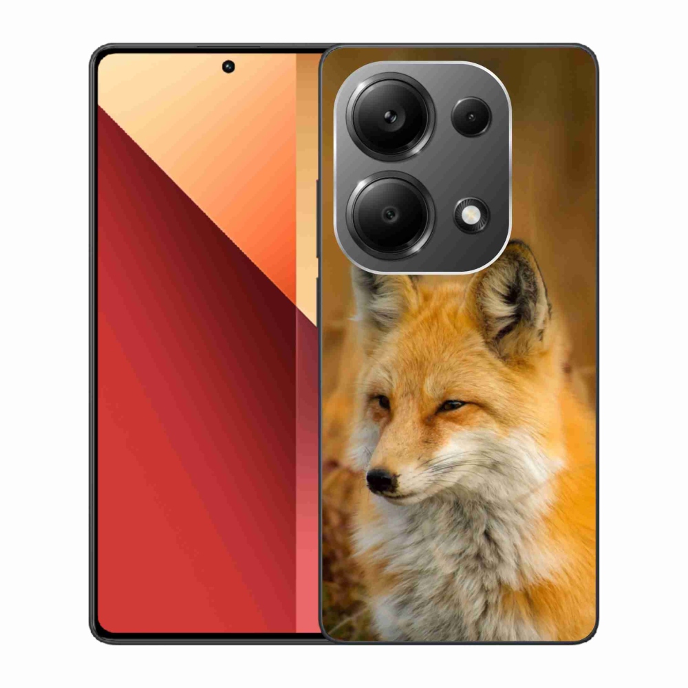 Gél borítás mmCase a Xiaomi Redmi Note 13 Pro 4G/Poco M6 Pro számára - róka