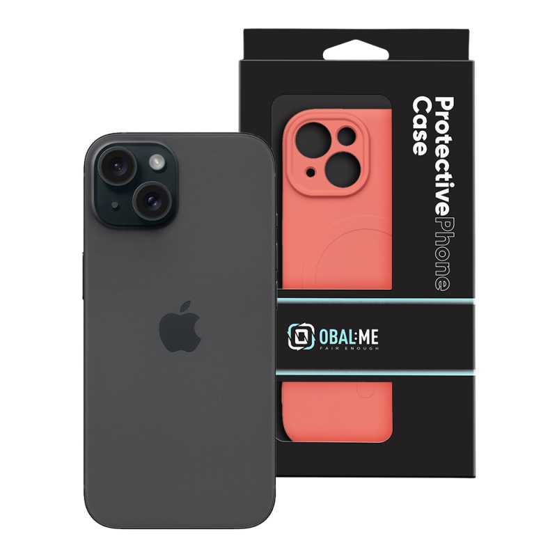 TOK: ME MagNetix Sculpt tok az Apple iPhone 15-hez, téglavörös
