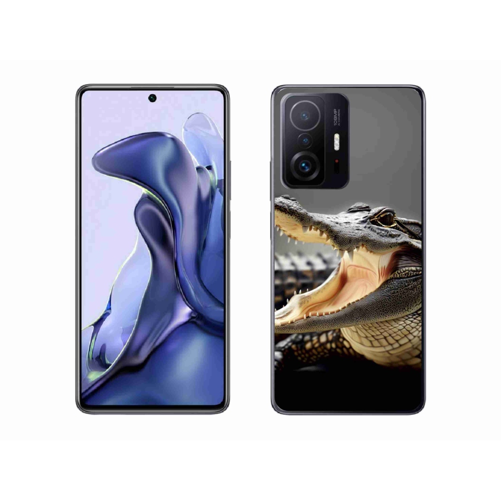 Gél borítás mmCase a Xiaomi 11T Pro számára - krokodil