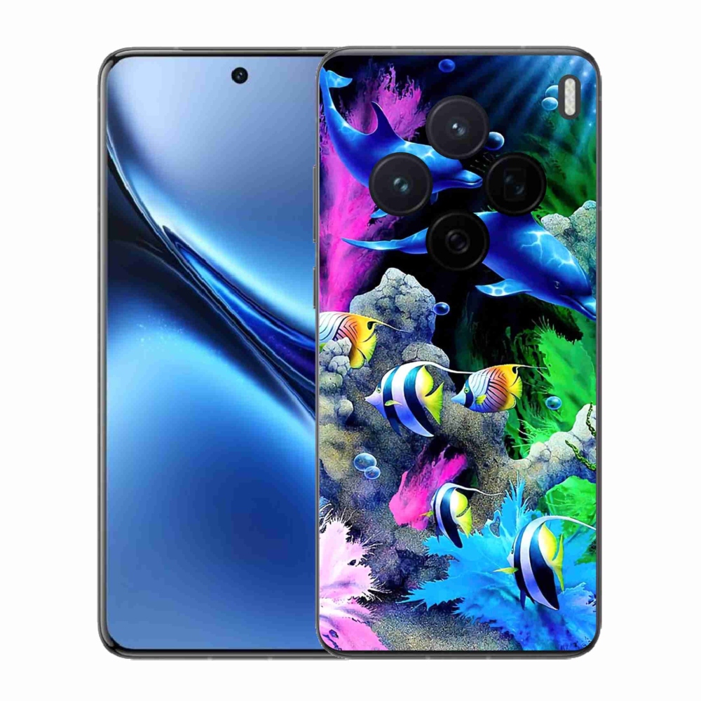 Zselés borítás mmCase a Vivo X200 5G készülékhez - Sea World