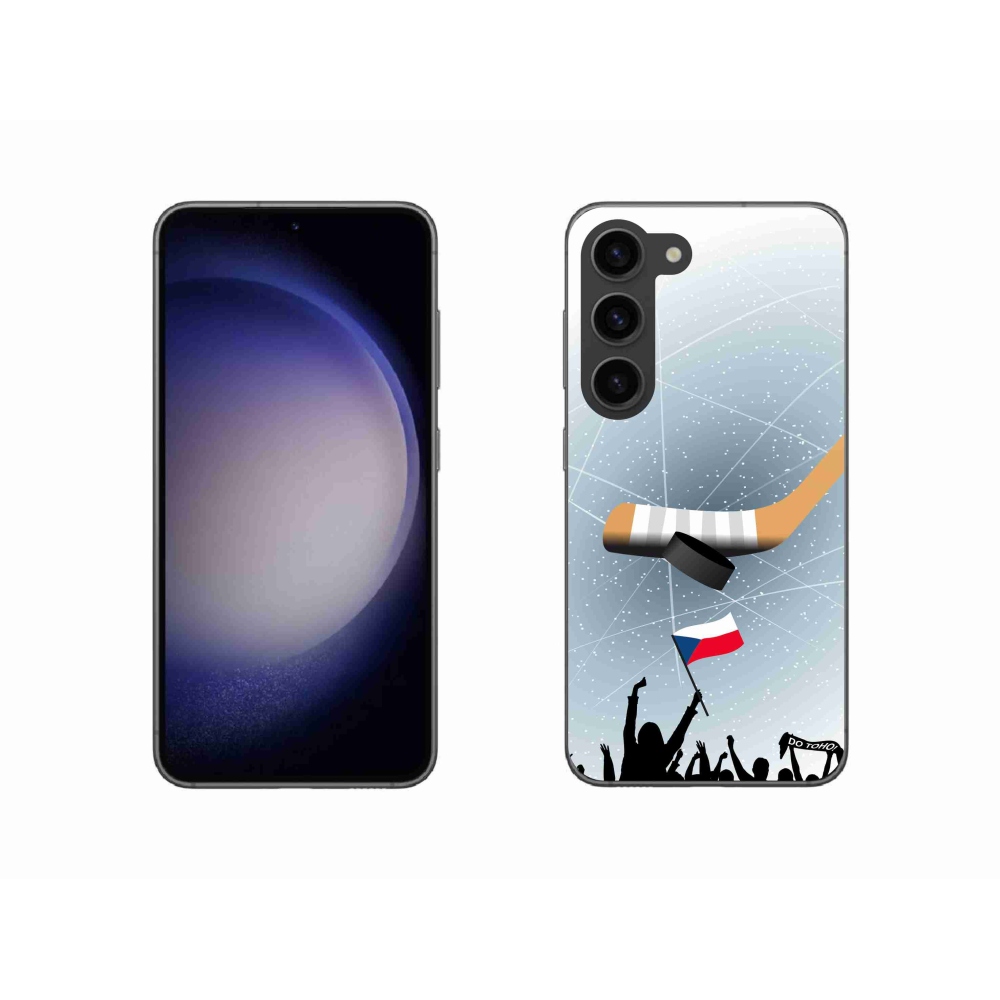 Gél borítás mmCase Samsung Galaxy S23 5G - hoki szurkolóknak