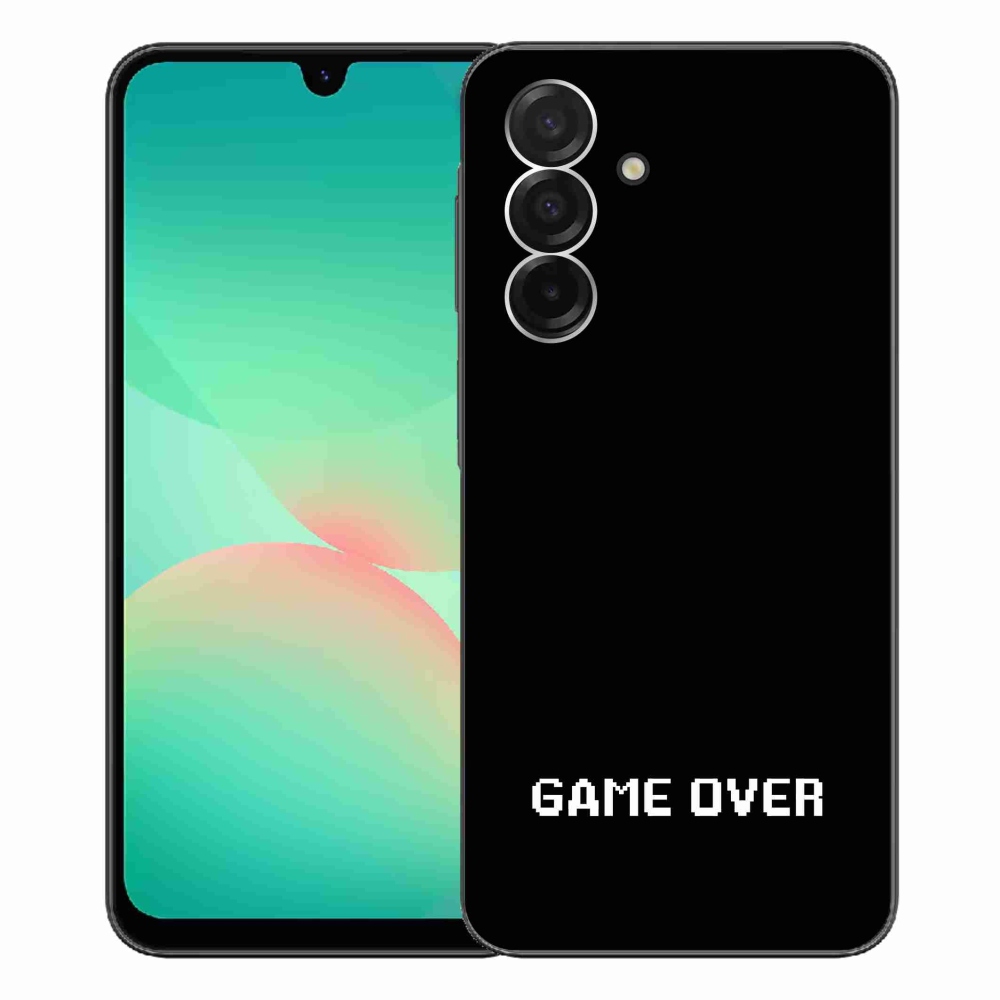 Gél borítás mmCase Samsung Galaxy A26 5G - játék fekete háttérrel