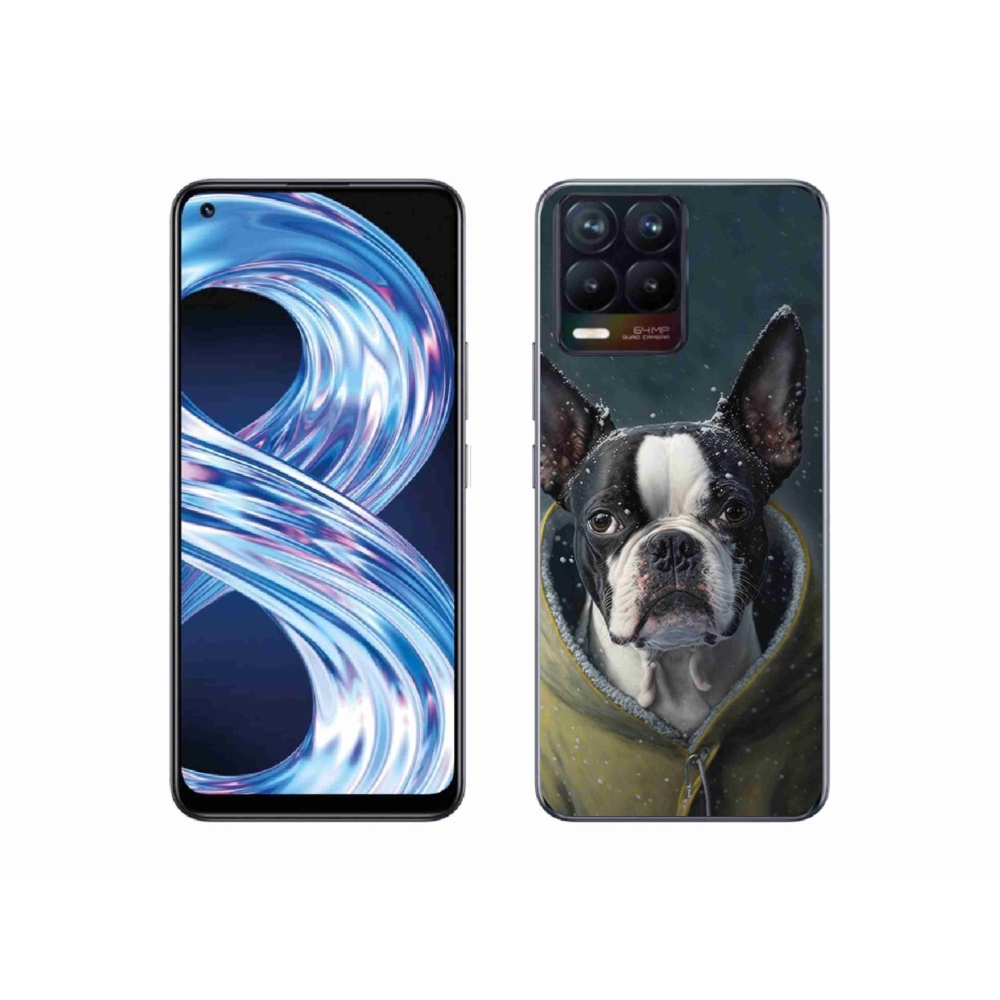 Gél borítás mmCase a Realme 8 Pro-hoz - bulldog