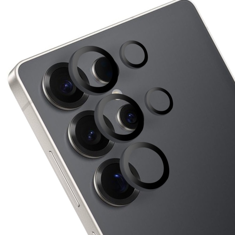 CSOMAG:ME lencsevédő Samsung Galaxy S25 Ultra Titanium Fekete